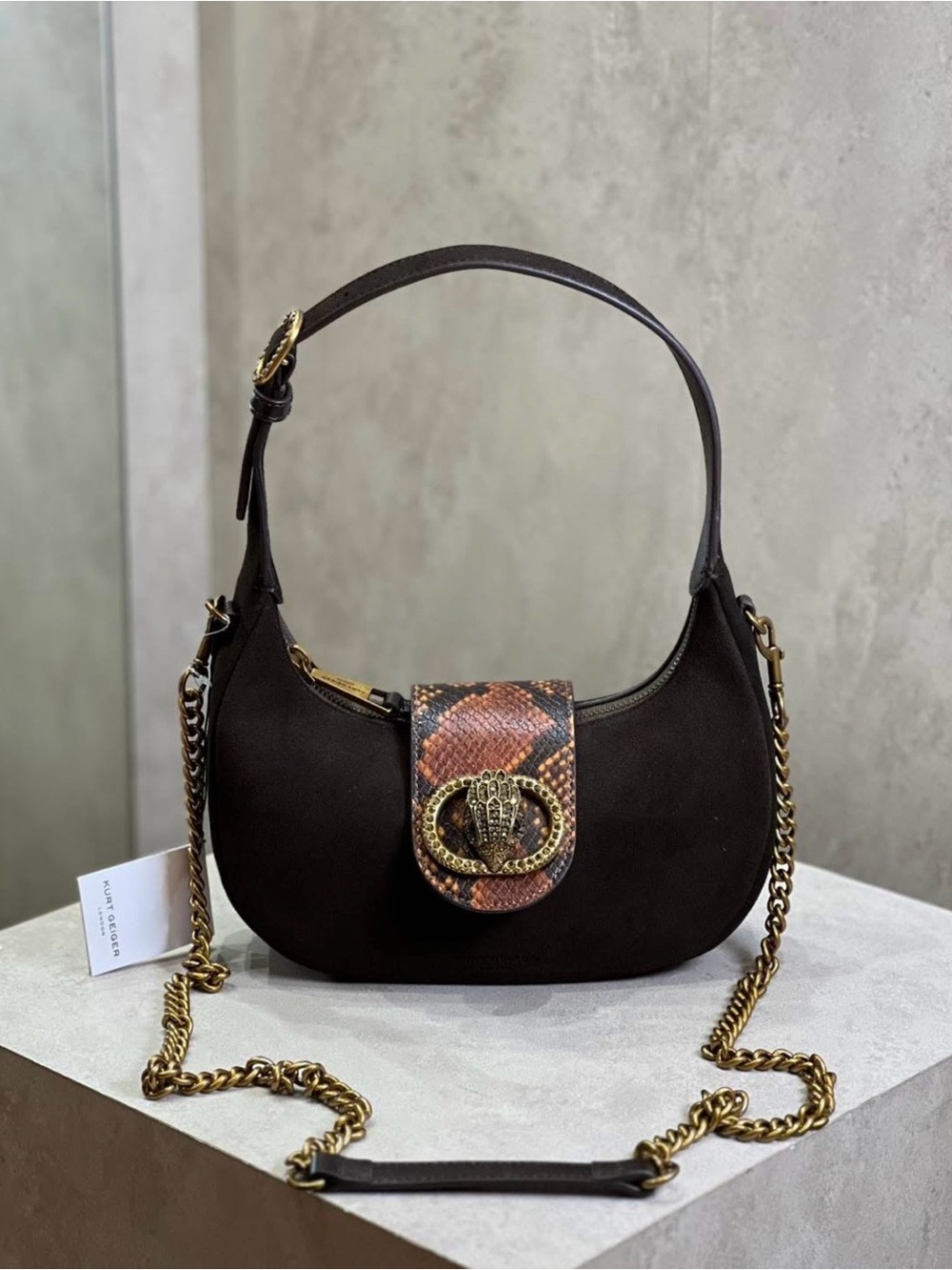Kurt Geiger Small Chelsea Hobo purse